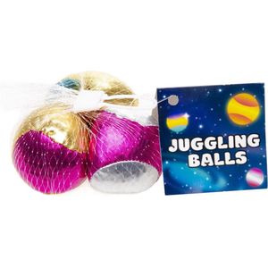 Lg-imports Juggling Balls Space Metallic 3-piece 4cm