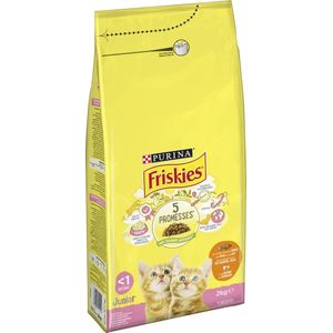 Friskies Junior Katten droogvoer - Kip, Melk & Groenten - 2000g