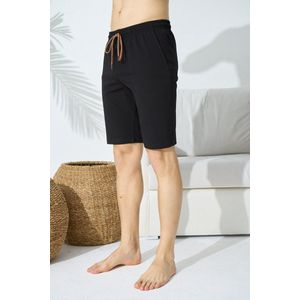 Adventure Heren Shorts/ Plus Sizes / Zwart / 100% Katoen / maat 4XL