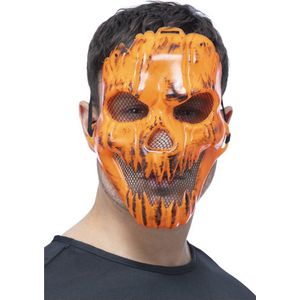 Smiffys - Pumpkin Masker - Oranje
