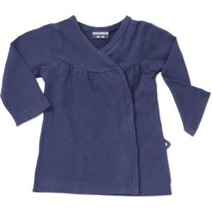 Silky Label vest met knoopjes Plum Purple - maat 98/104 - paars