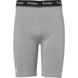 Kempa Attitude Thermo Short Donker Grijs Melange Maat M