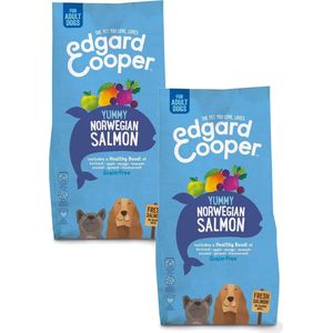 Edgard & Cooper Verse Noorse Zalm Adult - Hondenvoer - 2 x 12kg