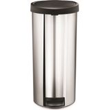 Simplehuman Prullenbak - 30 l -  RVS - Zilver