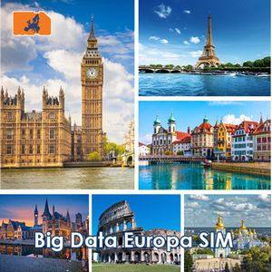 Big Data Europa SIM - 50GB (geldig voor 365 dagen)