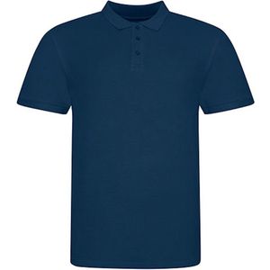 Herenpolo '100' met korte mouwen Ink Blue - 3XL