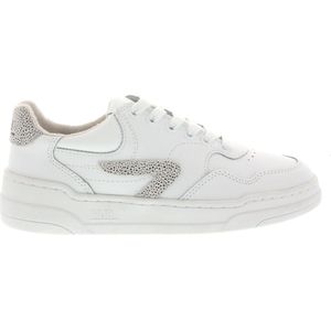 HUB Court-z Lage sneakers - Leren Sneaker - Dames - Wit - Maat 37