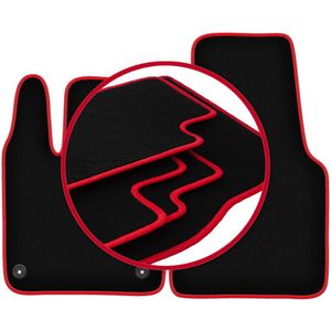 CARLUX-RED automatten voor: Smart Fortwo III hatchback (2014-2020)