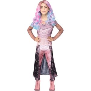 Smiffy's - Lieflijke Disney Descendants Prinses Audrey - Meisje - Roze, Zwart - Large - Carnavalskleding - Verkleedkleding