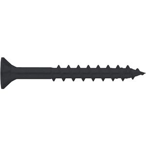 Wurth - ASSY 4 CSMP ZiNi stl zw DD verz.kop freesholtes RW - ASSY® 4 CSMP ZiNi ZWART houtschroef Staal zink-nikkel zwart deeldraad verzonken kop met freesholtes - x 200 st - Interne aandrijving RW20