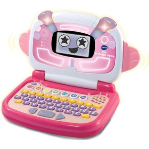 VTech Bob, de Vrolijke Laptop roze - Speelgoed Computer - Maak Kennis met Letters, Cijfers en Tellen - 3 tot 7 Jaar