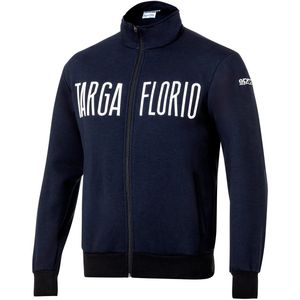 Sparco Full Zip Sweatshirt Targa Florio F2 | marineblauw / xl | Sweatshirt | 013042TFBM4XL