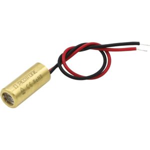 Rode laser module 635nm met 90° openingshoek voor positionering en uitlijning