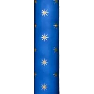 Verhaak Cadeaupapier Elegant Evening 1,5 Meter Blauw/goud