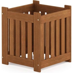 Tioman Hardhout Outdoor Lifestyle Bloembak van Furinno - Duurzame Houten Bloembak voor Buiten - Weerbestendig planter box