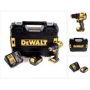 DeWalt DCD 708 M1T accuboormachine 18 V Li-Ion borstelloos in TSTAK doos + 1 x 4.0 Ah accu + lader