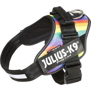 Julius-K9 IDC®Powertuig, L - maat 1, regenboog