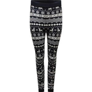 Kerstlegging Rendier Sneeuwvlok Donkerblauw - Dames