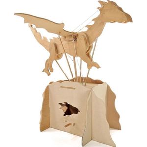 Vliegende Draak - Automata - Houten Modelbouwkit