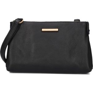 Fred De La Bretoniere Lenny Crossbody Schoudertassen Dames - Zwart - Maat ONESIZE