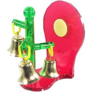 Jw activitoy spinning bells - Parkieten speelgoed - Vogelspeelgoed - Kunststof - Meerkleurig - 9,5 x 7 x 6 cm