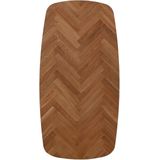 HSM Collection Tafelblad Visgraat Danish 200cm Naturel Eiken