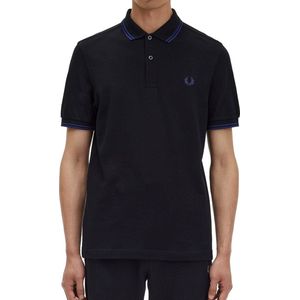 Fred Perry - Polo M3600 Zwart R77 - Slim-fit - Heren Poloshirt Maat L