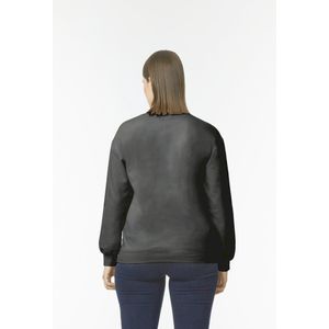 Sweatshirt Unisex XL Gildan Ronde hals Lange mouw Black 80% Katoen, 20% Polyester