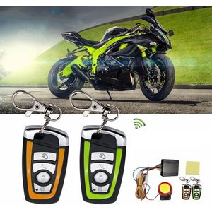 Alarmsysteem voor Scooter & Motor - Universeel - Gevoelig - Alarm - Sensor - Beveiliging - Brommer - Accessoires - Slot