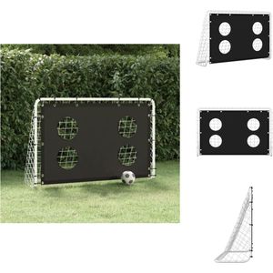 vidaXL Inklapbare voetbalgoal - 184 x 61 x 122 cm - Weerbestendig - Voetbaldoel