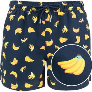 Happy Socks heren banana short blauw II