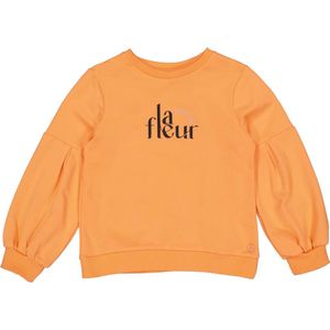 Quapi - Meisjes sweater - Soft Orange - Maat 110/116