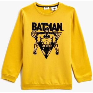 Koton 3WKB10071TK Kinderen Mannen Sweatshirt Single - Mosterd - 5-6 jaar