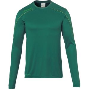 Uhlsport Stream 22 Voetbalshirt Lange Mouw Kinderen - Fir Green / Fluo Groen | Maat: 116