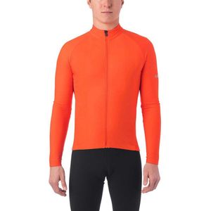 Giro Chrono Longsleeve Thermische Jersey Heren, vermillion Maat L