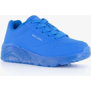 Skechers Uno Ice jongens sneakers blauw - Maat 30 - Extra comfort - Memory Foam