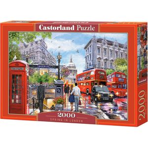 Castorland Legpuzzel Spring In London - 2000 Stukjes