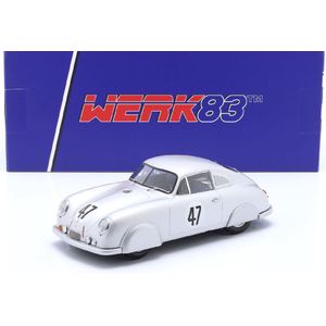 Het 1:18 gegoten model van de Porsche 356 SL Coupe Team Porsche K.G. #47 van de 24H LeMans van 1951. De rijders waren R. Sauerwein en R. Brunet. De fabrikant van het schaalmodel is Werk83. Dit model is alleen online verkrijgbaar