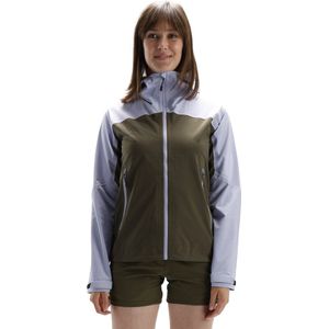 Rock Experience SEAMSTRESS 2.0 HOODIE SOFTSHELL Dames Outdoorjas Groen S - Softshell Jas