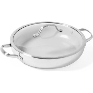 GreenPan Venice Pro Evershine Hapjespan Ø30cm met deksel - 4.7l - PFAS-vrij