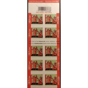 BPost - 10 postzegels tarief 1 - Verzending België - Rode Kruis - zwachtels