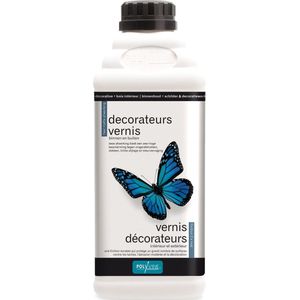 Polyvine Decorateursvernis - extra mat - kleurloos - 1 liter