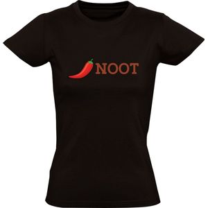 Peper - Noot Dames T-shirt | Pepernoot | Sinterklaas | Sinterklaasshirt | Pakjesavond | Sambal | Spaanse Peper | Shirt