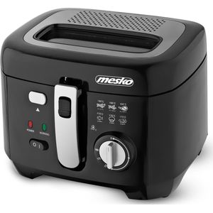 Mesko MS 4908 Friteuse Eén/één Zelfstandig - Friteuse - Grijs - Zwart