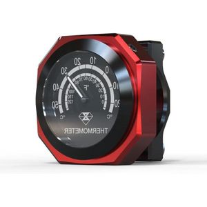 Waterdichte Motorfiets Stuurthermometer van Lichtgevende Legering - Compatibel met Yamaha Kawasaki Suzuki Honda