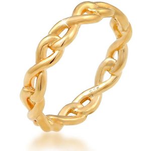 Elli Dames Ring Dames Infinity Oneindigheid Trend in 925 Sterling Zilver
