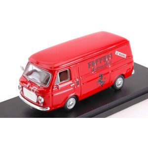 The 1:43 Diecast Modelscar of the Fiat 238 Van Assistenza Ferrari Automobili Le Mans of 1977 in Red. The manufactor of this scalemodel is Rio-Models.This model is only online available.
