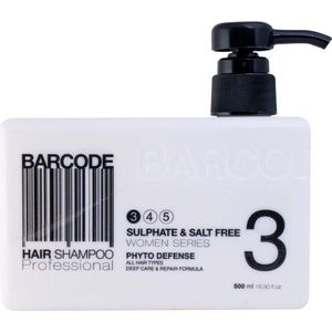 BARCODE - Hair Shampoo - Sulphate & Salt Free - 500ml