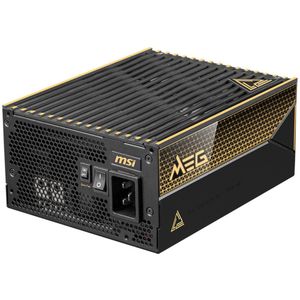 MSI MEG Ai1600T PCIE5 power supply unit 1600 W 24-pin ATX ATX Zwart