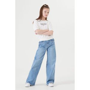 GARCIA Annemay Meisjes Wide Fit Jeans Blauw - Maat 170